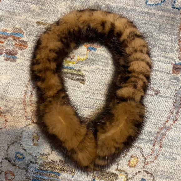 Accessories - Cheetah leopard faux fur earmuffs